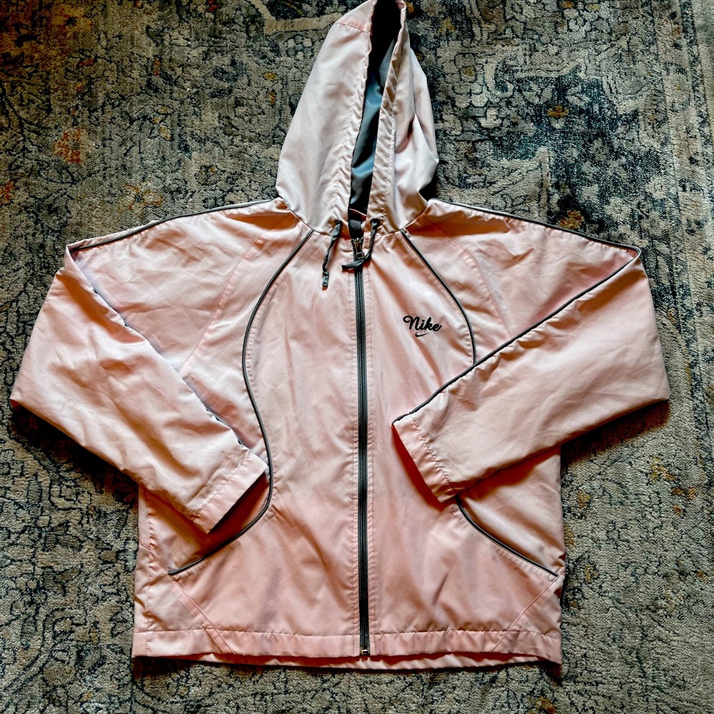 Nike Vintage pink windbreaker